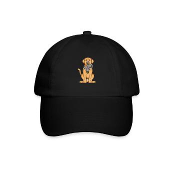 Broholmer - Baseballkappe - Schwarz/Schwarz - Vorne