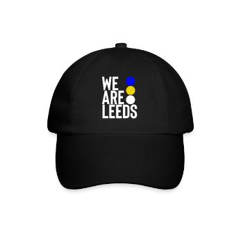 Leeds - Baseballkappe - Schwarz/Schwarz - Vorne
