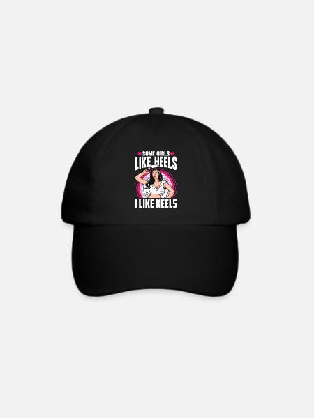 Seglen Segelboot Segler - Baseballkappe - Schwarz/Schwarz