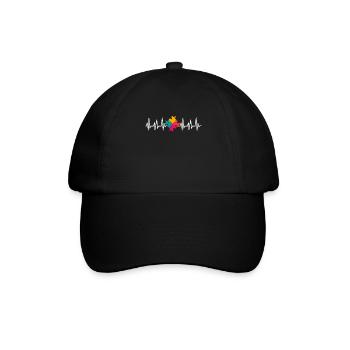 Autismus Geschenk Autist Asperger ADHS Autism - Baseballkappe - Schwarz/Schwarz - Vorne