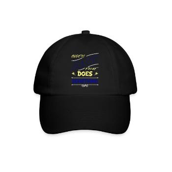 computer language - Baseballkappe - Schwarz/Schwarz - Vorne
