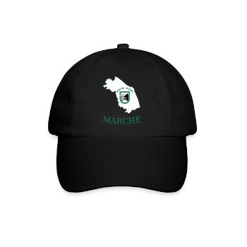 Marken - Baseballkappe - Schwarz/Schwarz - Vorne