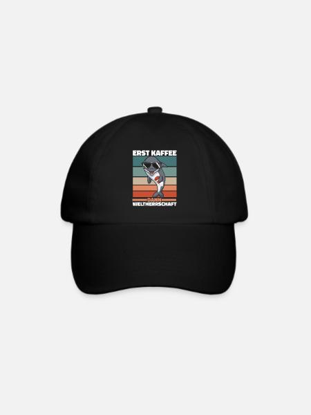 Orca Wal Killerwal Schwertwal - Baseballkappe - Schwarz/Schwarz