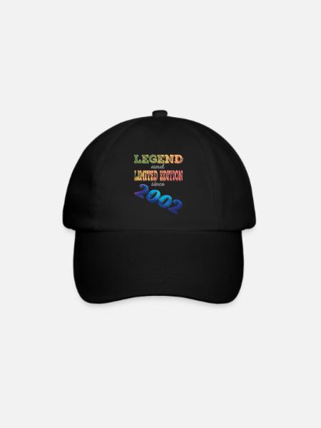 LEGEND AND LIMITED EDITION - Baseballkappe - Schwarz/Schwarz