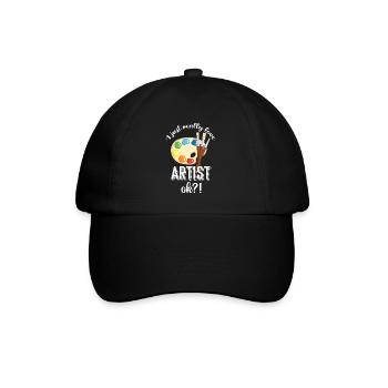 Maler und Lackierer, der Beste und Nervigste Beruf - Baseballkappe - Schwarz/Schwarz - Vorne