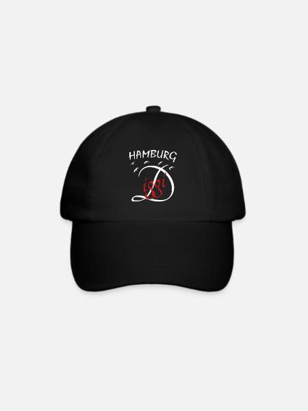 Hamburg Diggi - Baseballkappe - Schwarz/Schwarz