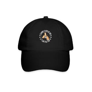 Klarinette Player Orchestra Musiker - Baseballkappe - Schwarz/Schwarz - Vorne
