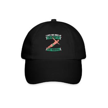 Turmspringen Turmspringer Chlor - Baseballkappe - Schwarz/Schwarz - Vorne