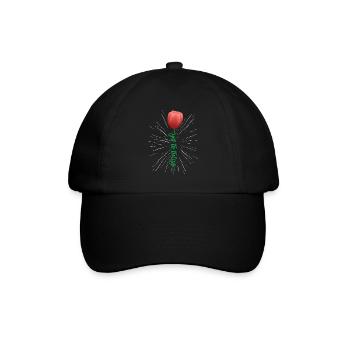 Tulpen Tulpen - Baseballkappe - Schwarz/Schwarz - Vorne