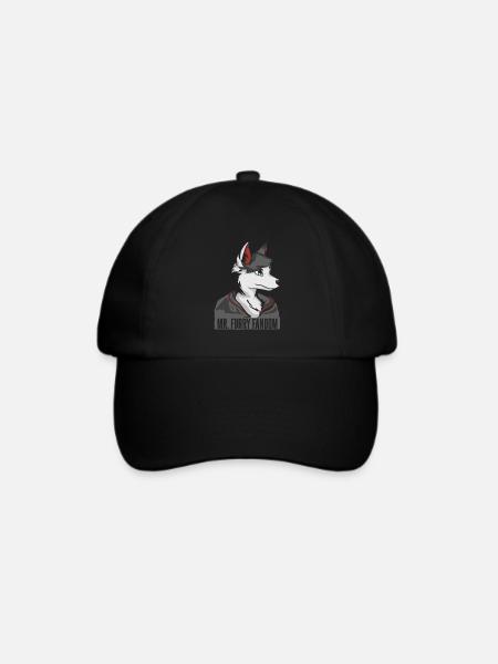 Furry Fandom Fursuits - Baseballkappe - Schwarz/Schwarz
