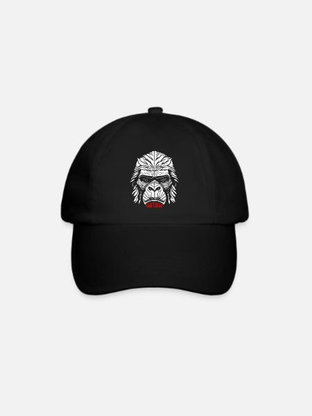Knurren - Baseballkappe - Schwarz/Schwarz