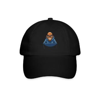 Web Entwickler Webdeveloper Cool - Baseballkappe - Schwarz/Schwarz - Vorne