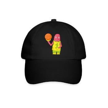 Ballsport - Baseballkappe - Schwarz/Schwarz - Vorne