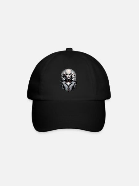 Ein lächelnder Vampir 5 - Baseballkappe - Schwarz/Schwarz