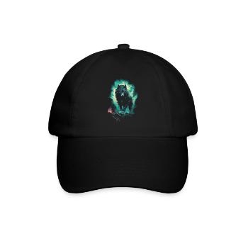 Werwolf Wolf Mythologie Rollenspiele Tier - Baseballkappe - Schwarz/Schwarz - Vorne