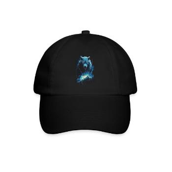 Werwolf Wolf Mythologie Rollenspiele Tier - Baseballkappe - Schwarz/Schwarz - Vorne