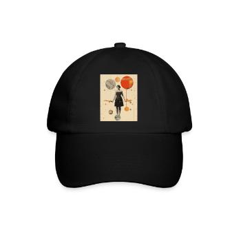 Schütze - Baseballkappe - Schwarz/Schwarz - Vorne