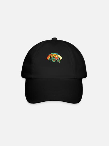Monster Truck - Baseballkappe - Schwarz/Schwarz