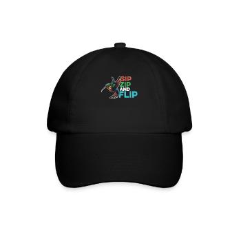 Kolibri - Baseballkappe - Schwarz/Schwarz - Vorne