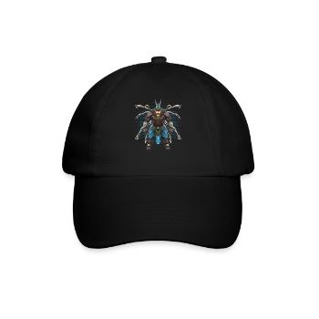 Anubis - Baseballkappe - Schwarz/Schwarz - Vorne