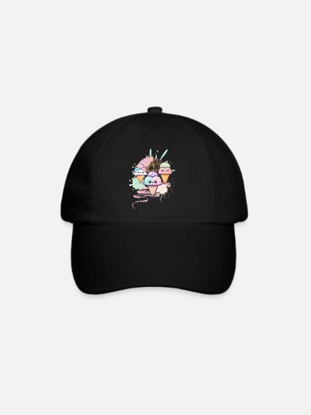 Sweetest Treat - Baseballkappe - Schwarz/Schwarz