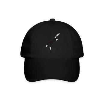 Bergsteiger - Baseballkappe - Schwarz/Schwarz - Vorne