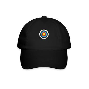 Bogenschütze - Baseballkappe - Schwarz/Schwarz - Vorne