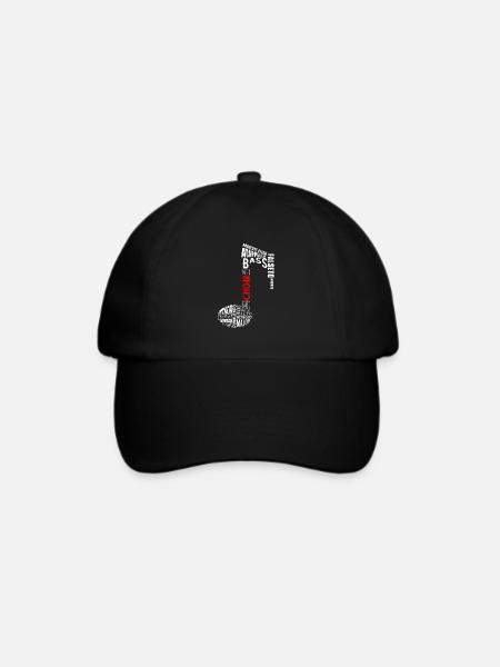 Chor Chor Musik Dirigent Chor Sänger Geschenk - Baseballkappe - Schwarz/Schwarz