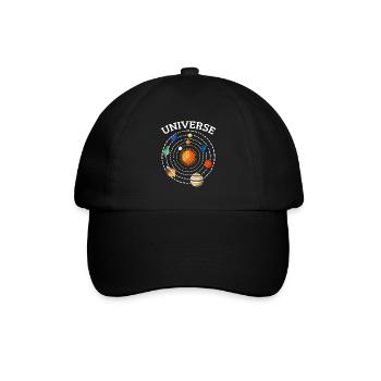 Venus Occupy Mars T-shirt Terraform Shirt Geschenk - Baseballkappe - Schwarz/Schwarz - Vorne