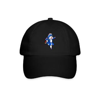 Gardetänzerin Gardetanz Unicorn Showtänzerin - Baseballkappe - Schwarz/Schwarz - Vorne