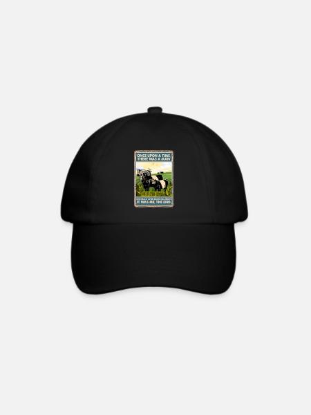 Kuhrasse Liebte Gürtellken Galloways - Baseballkappe - Schwarz/Schwarz