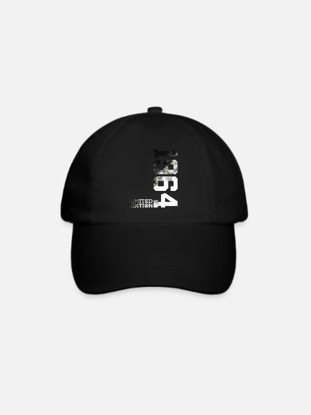 62. GEBURTSTAG LIMITED EDITION 1964 - Baseballkappe - Schwarz/Schwarz