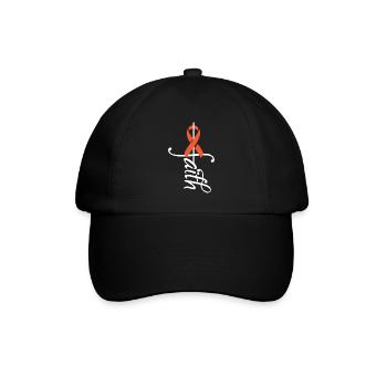 Multiple -Sklerose -Bewusstsein In Multipler - Baseballkappe - Schwarz/Schwarz - Vorne