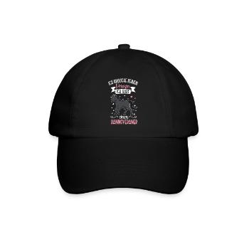 Ich brauche keinen Prinzen - Hannoveraner - Baseballkappe - Schwarz/Schwarz - Vorne