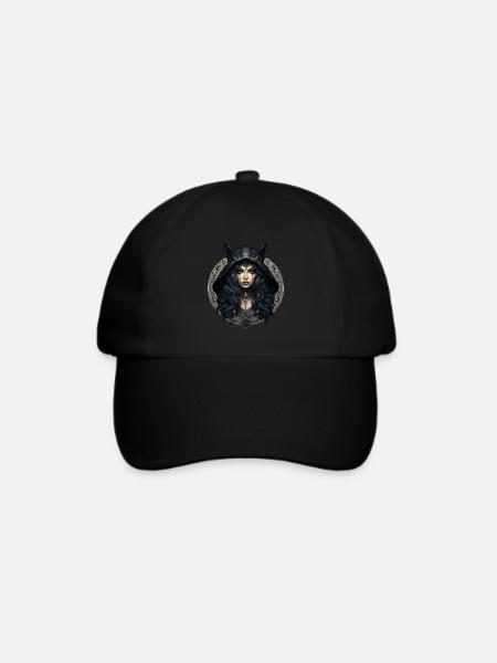 Gothik Okkult Satan Gotik Schwarze Szene Wicca - Baseballkappe - Schwarz/Schwarz