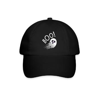 Buh-Geist - Baseballkappe - Schwarz/Schwarz - Vorne