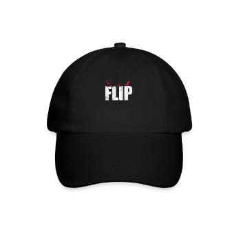 Backflip Skifahren - Baseballkappe - Schwarz/Schwarz - Vorne