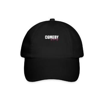 Comedy is sexy Humor Witz - Baseballkappe - Schwarz/Schwarz - Vorne