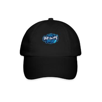Don't slip on my style Sneaker Head - Baseballkappe - Schwarz/Schwarz - Vorne