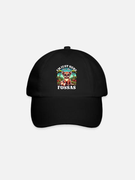 Fossas - Baseballkappe - Schwarz/Schwarz