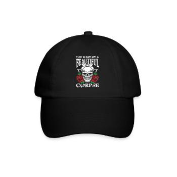 You Make Me A Beautiful Goth Gothik für Gothik - Baseballkappe - Schwarz/Schwarz - Vorne