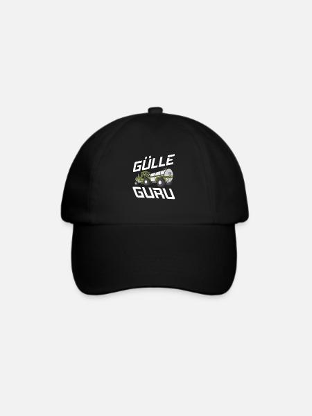 Ruhe! Der Meister fährt Gülle Fahrer Gülleguru - Baseballkappe - Schwarz/Schwarz