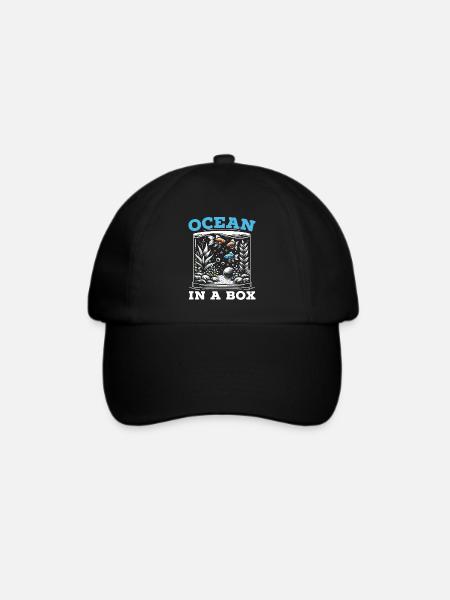 Aquarianer Aquarianer Aquarianer - Baseballkappe - Schwarz/Schwarz