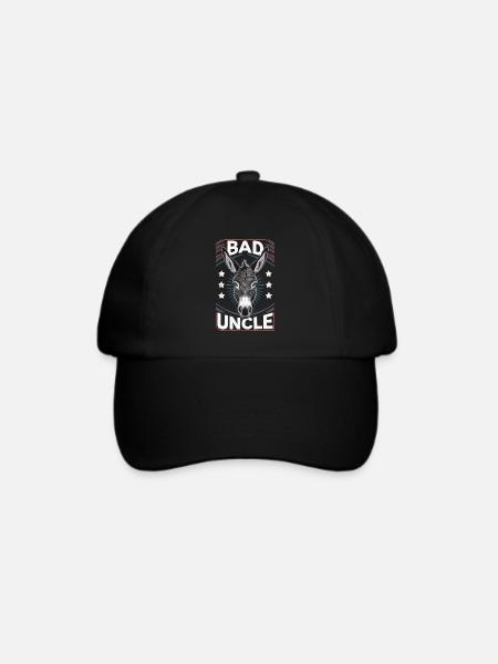 Onkel Fmilie Großonkel Onkels - Baseballkappe - Schwarz/Schwarz