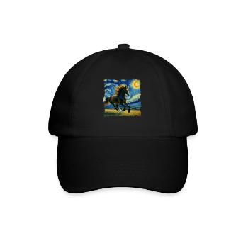 Traber Starry Night - Baseballkappe - Schwarz/Schwarz - Vorne