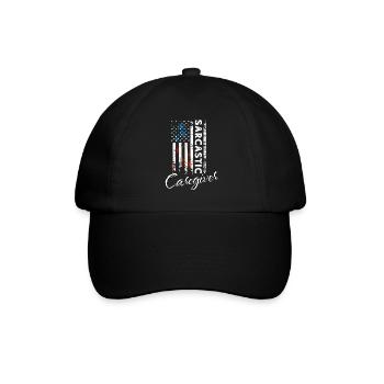 Sarkastischer Betreuer - Baseballkappe - Schwarz/Schwarz - Vorne