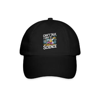 Wissenschaft Laborant Laboratorium Technicus - Baseballkappe - Schwarz/Schwarz - Vorne