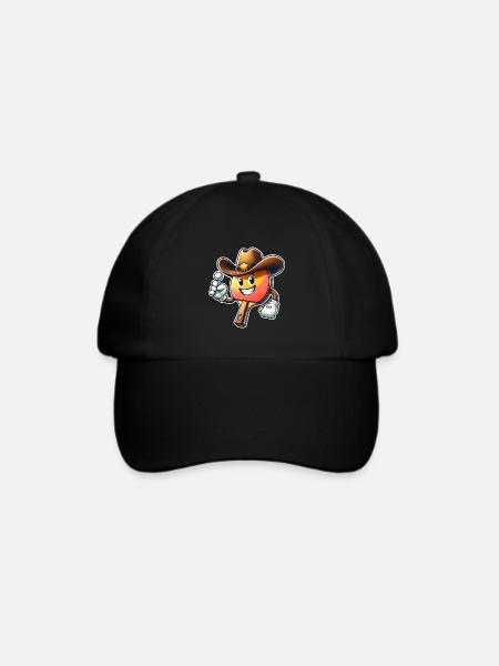 Tischtennis - Baseballkappe - Schwarz/Schwarz