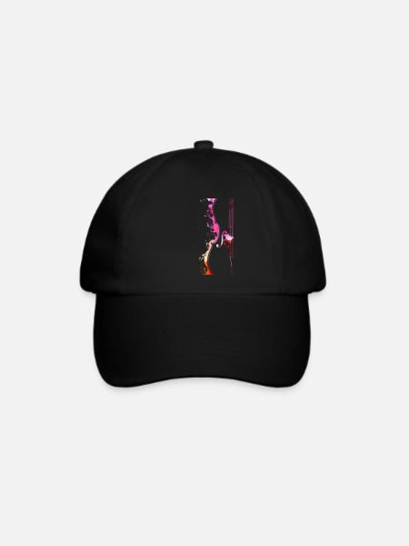 Cello Musiker Geschenk für Cello Spieler - Baseballkappe - Schwarz/Schwarz