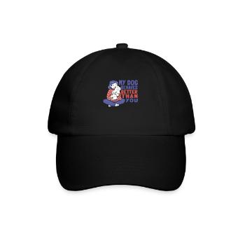 Hundetrainer Hundetrainer - Baseballkappe - Schwarz/Schwarz - Vorne
